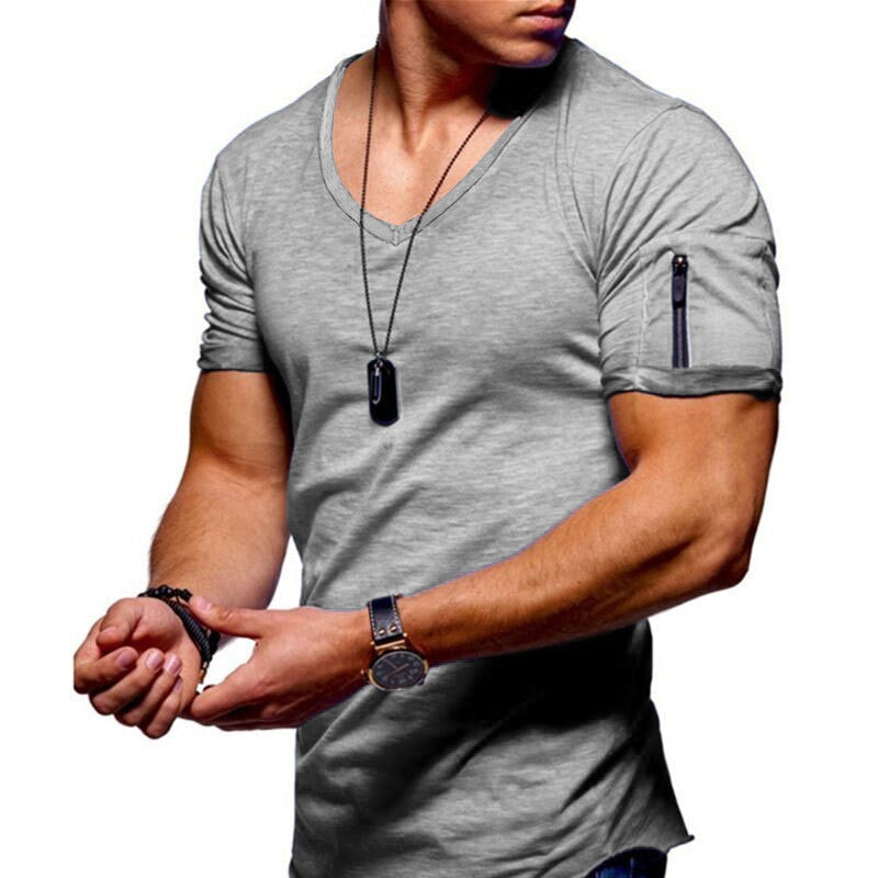 Shaun Herren Muscle-Shirt mit V-Ausschnitt
