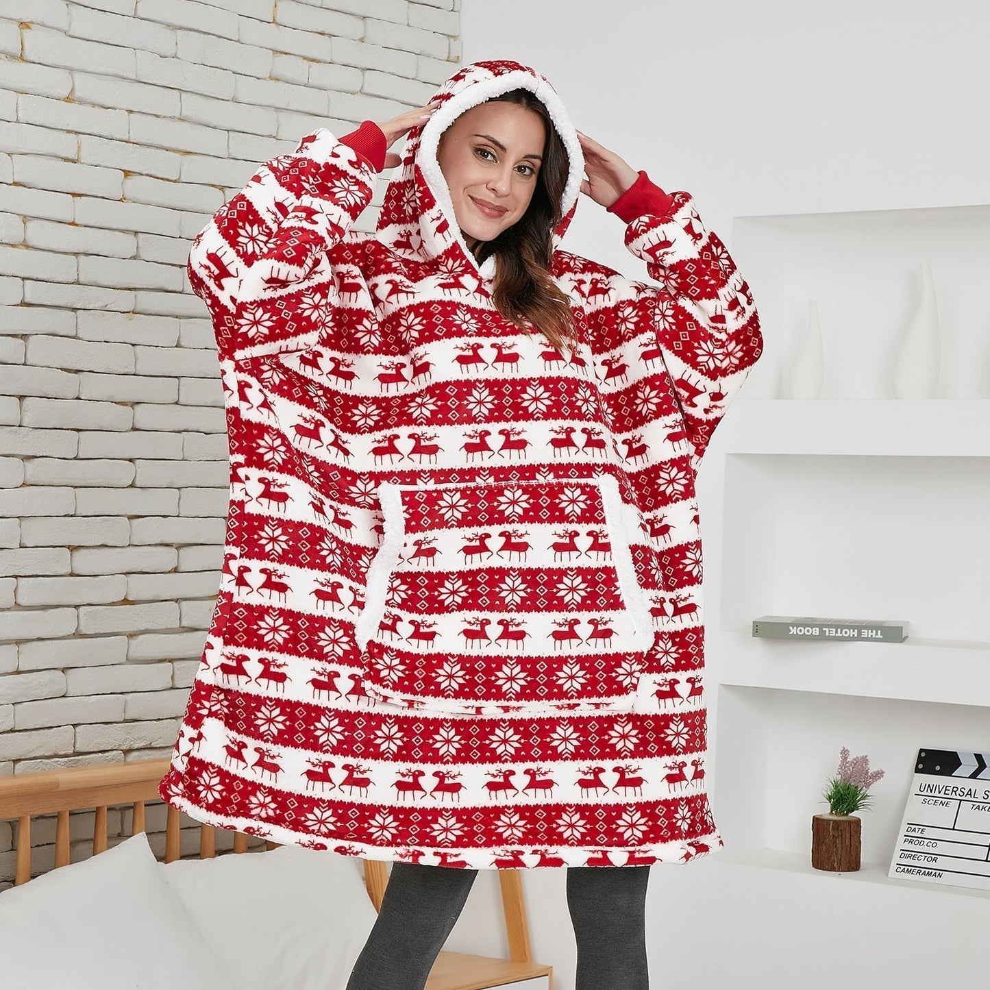 Krohn-e | Übergröße Damen Kapuzenpullover mit Kapuze