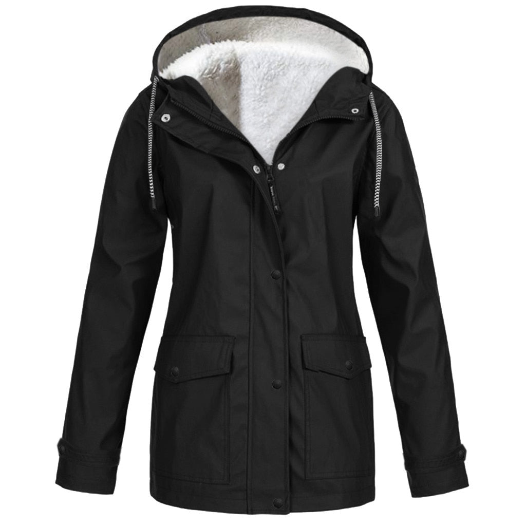 Krohn-e | Outdoor-Jacke - Wasserdicht, Winddicht & Weich Gefüttert