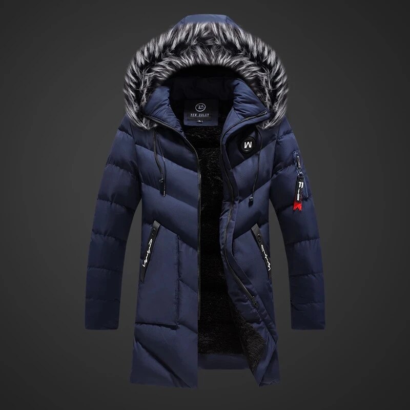 Krohn-e | Wintermantel Herren warm stilvoll
