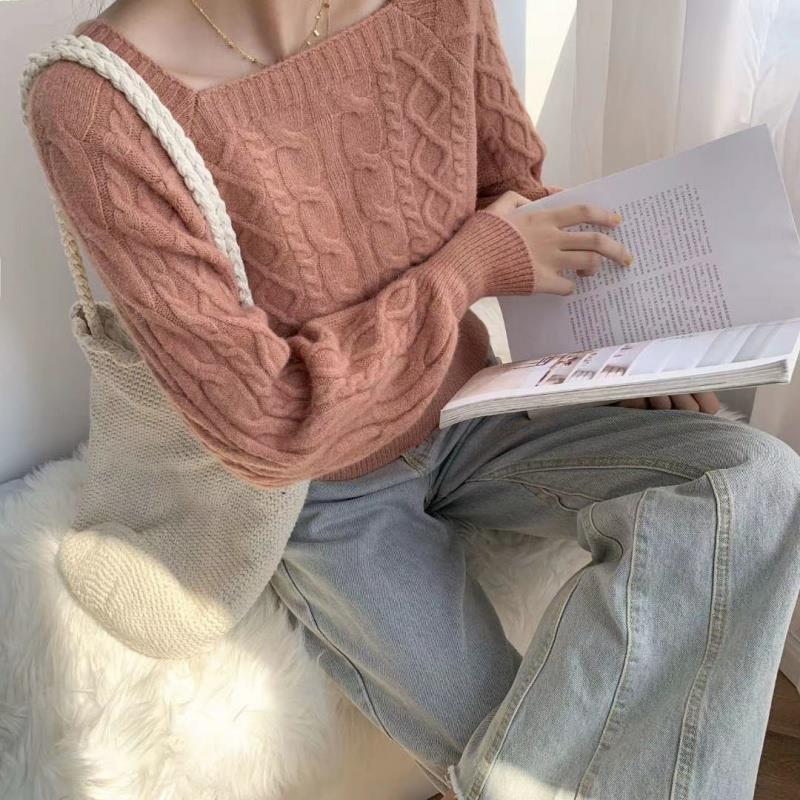 Krohn-e | Quadratkragen Pullover