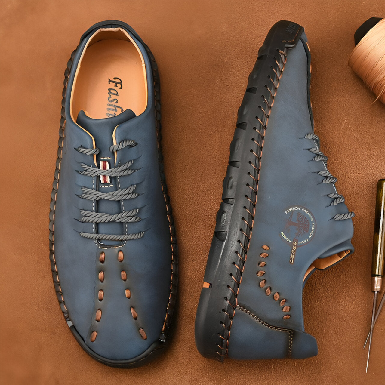 HANS Herren-Sneaker: Orthopädisch und im italienischen Stil