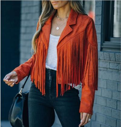 Krohn-e | Trendy Fransenjacke für Frauen