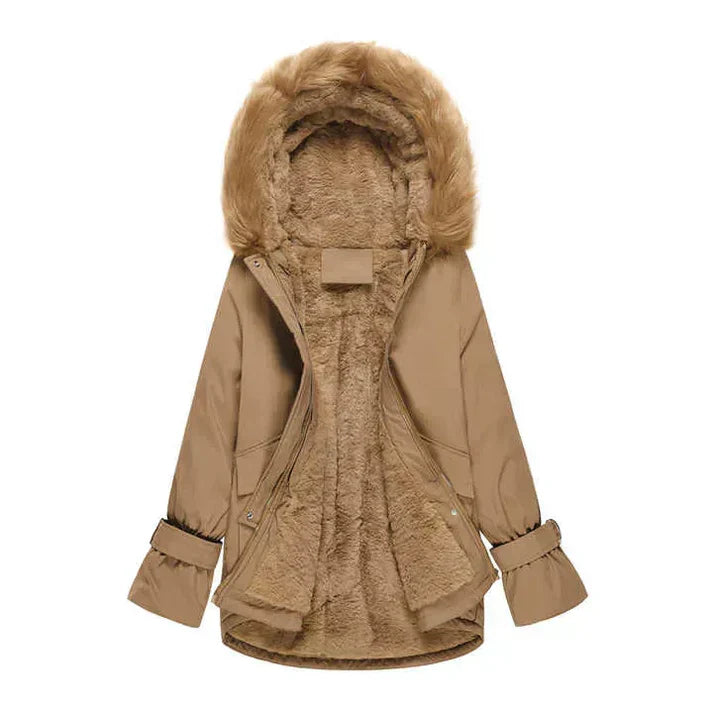 Krohn-e | Damenjacke Stylische Winterjacke für Komfort und Wärme