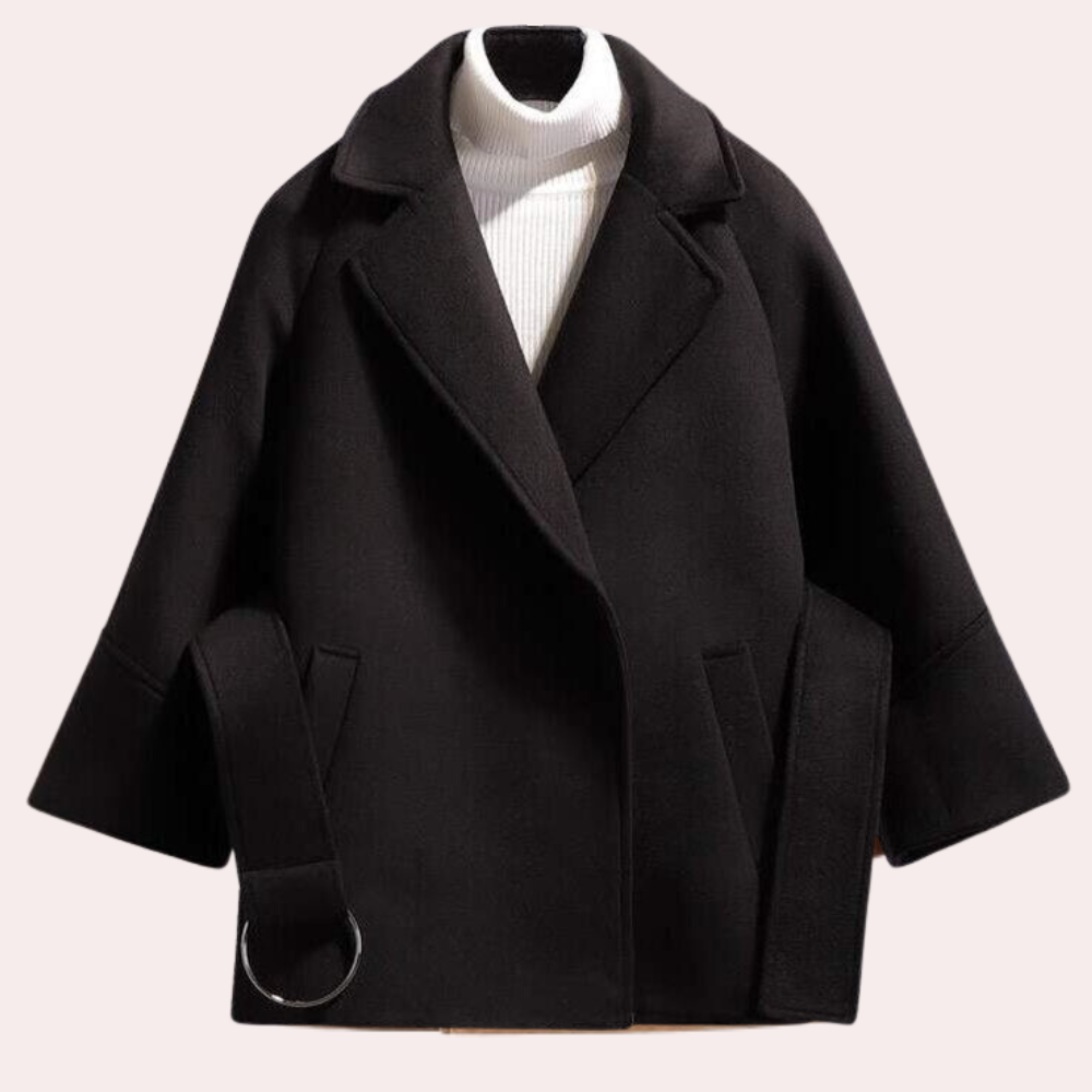 Krohn-e | Sophisticated Herbstgürtelmantel für Damen