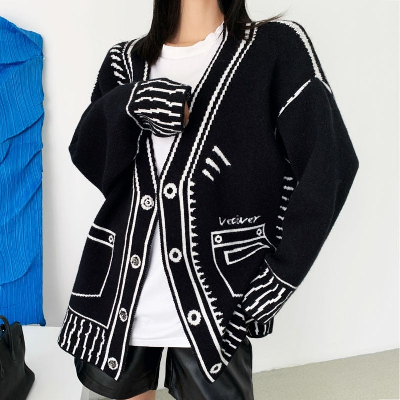 Krohn-e | Fallin' Into Your Ocean Eyes Cardigan