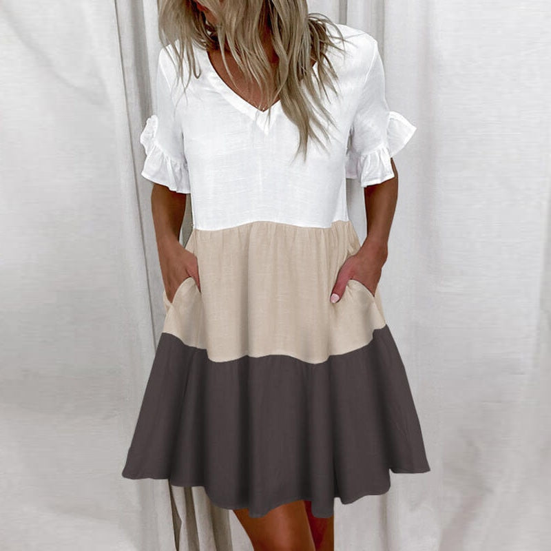 Sommerkleid Vena mit lässigen Rüschen