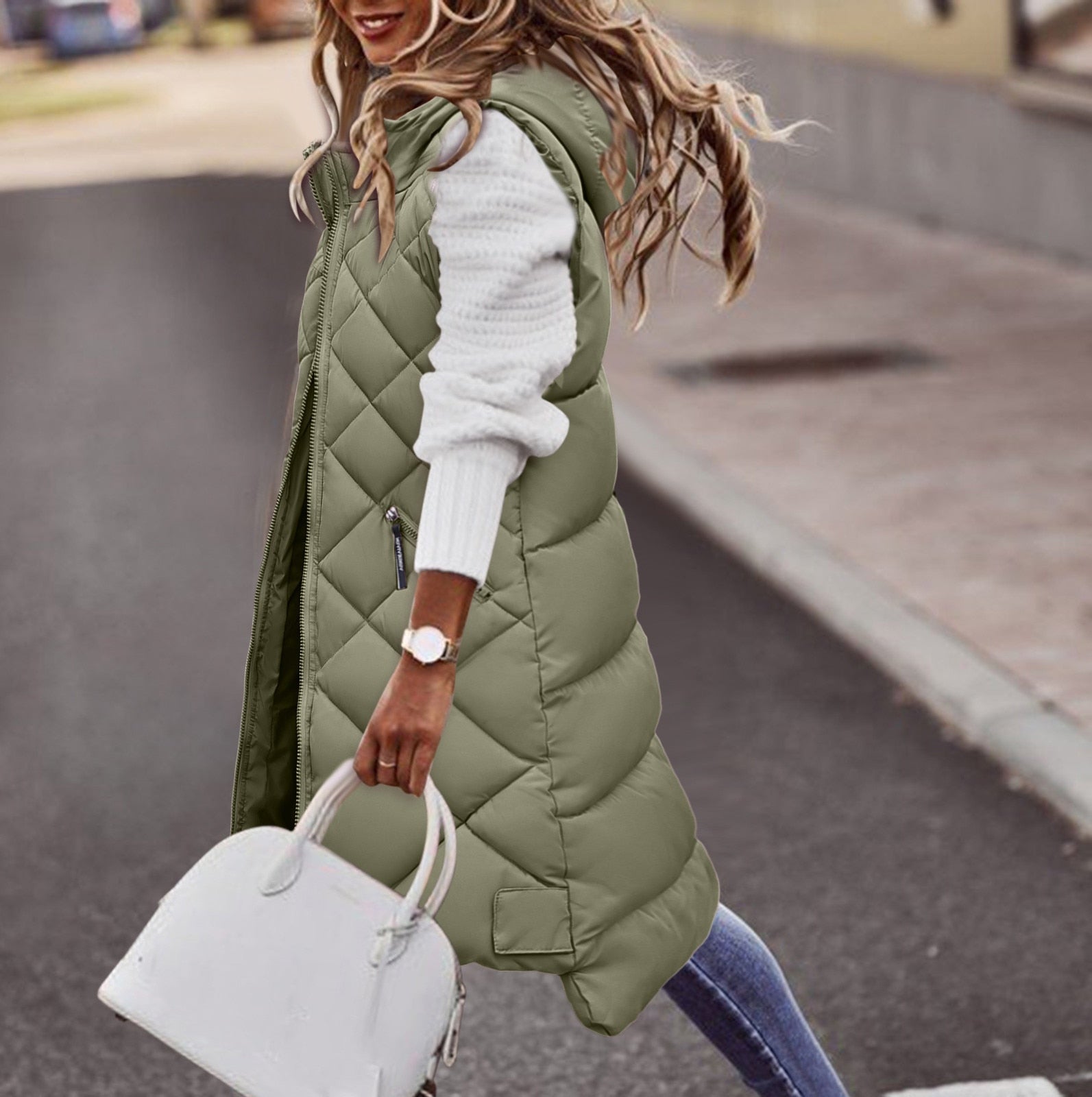 Krohn-e | Damen Long Bodywarmer
