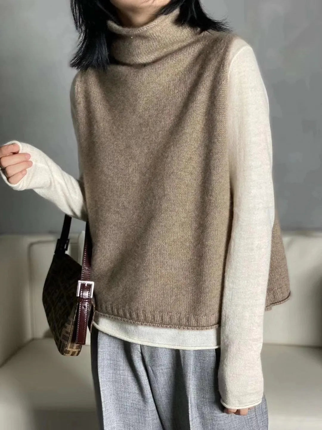 Kalpana: Stilvoller Winterpullover im zeitlosen Design