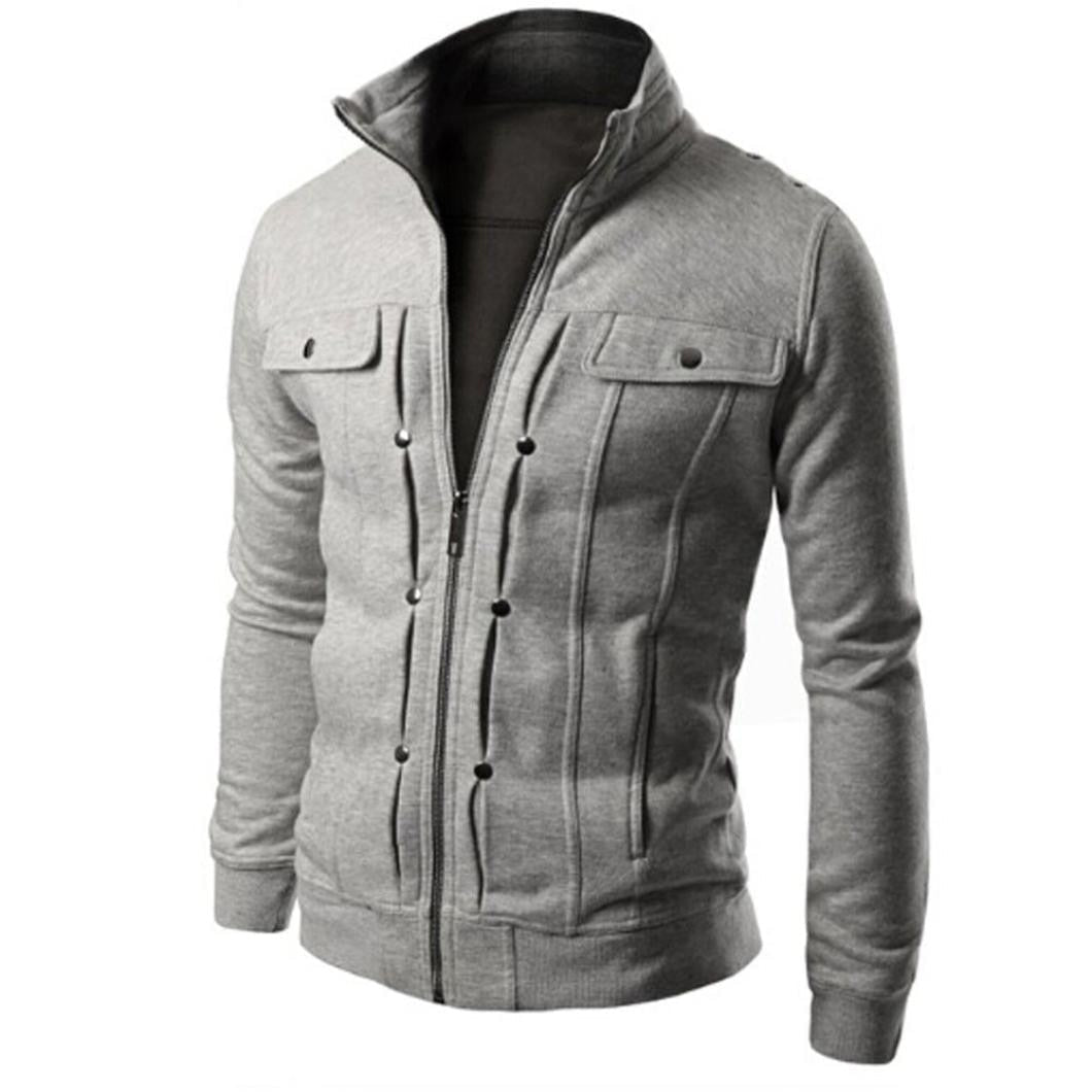 Stylishe Herrenjacke mit Reißverschluss von Gerod