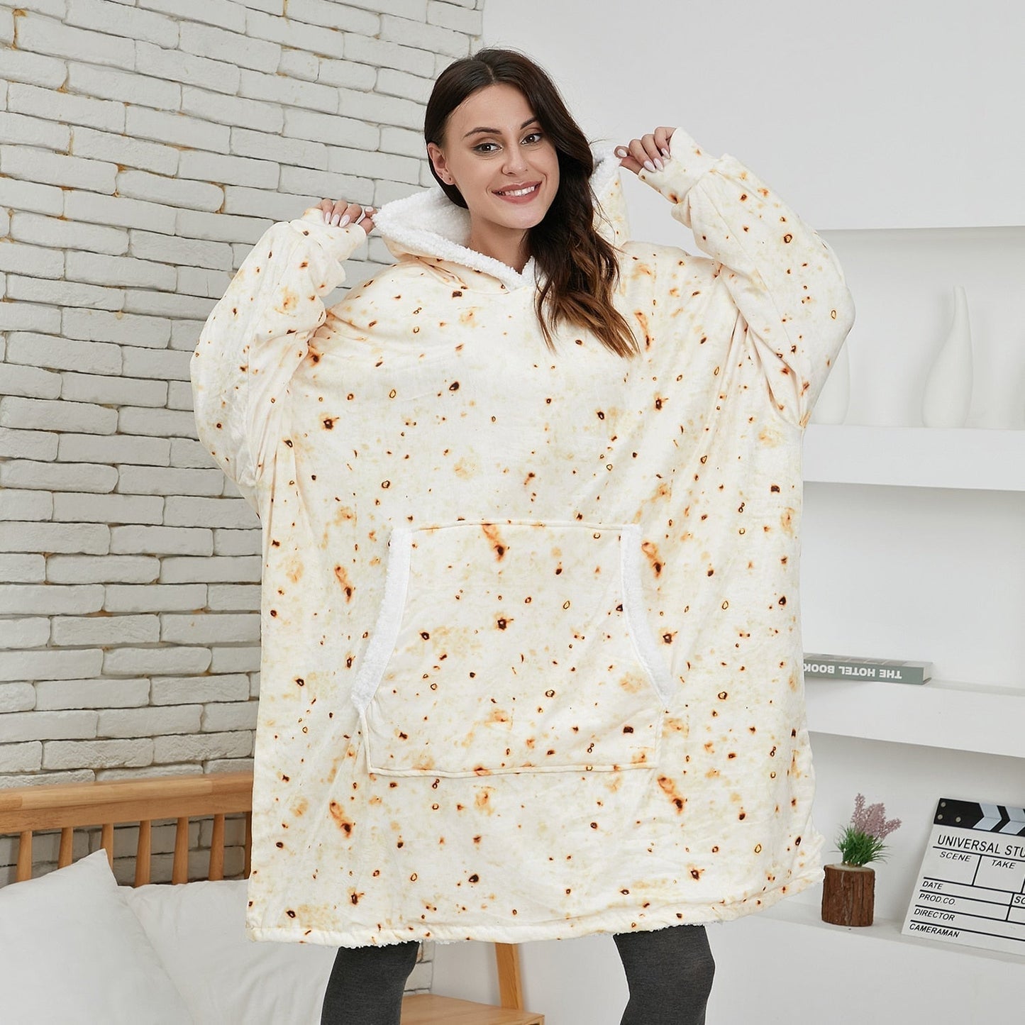Krohn-e | Übergröße Damen Kapuzenpullover mit Kapuze