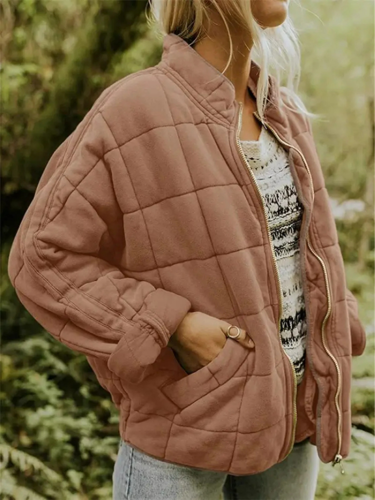 Krohn-e | Bequeme Gesteppte Jacke für Frauen
