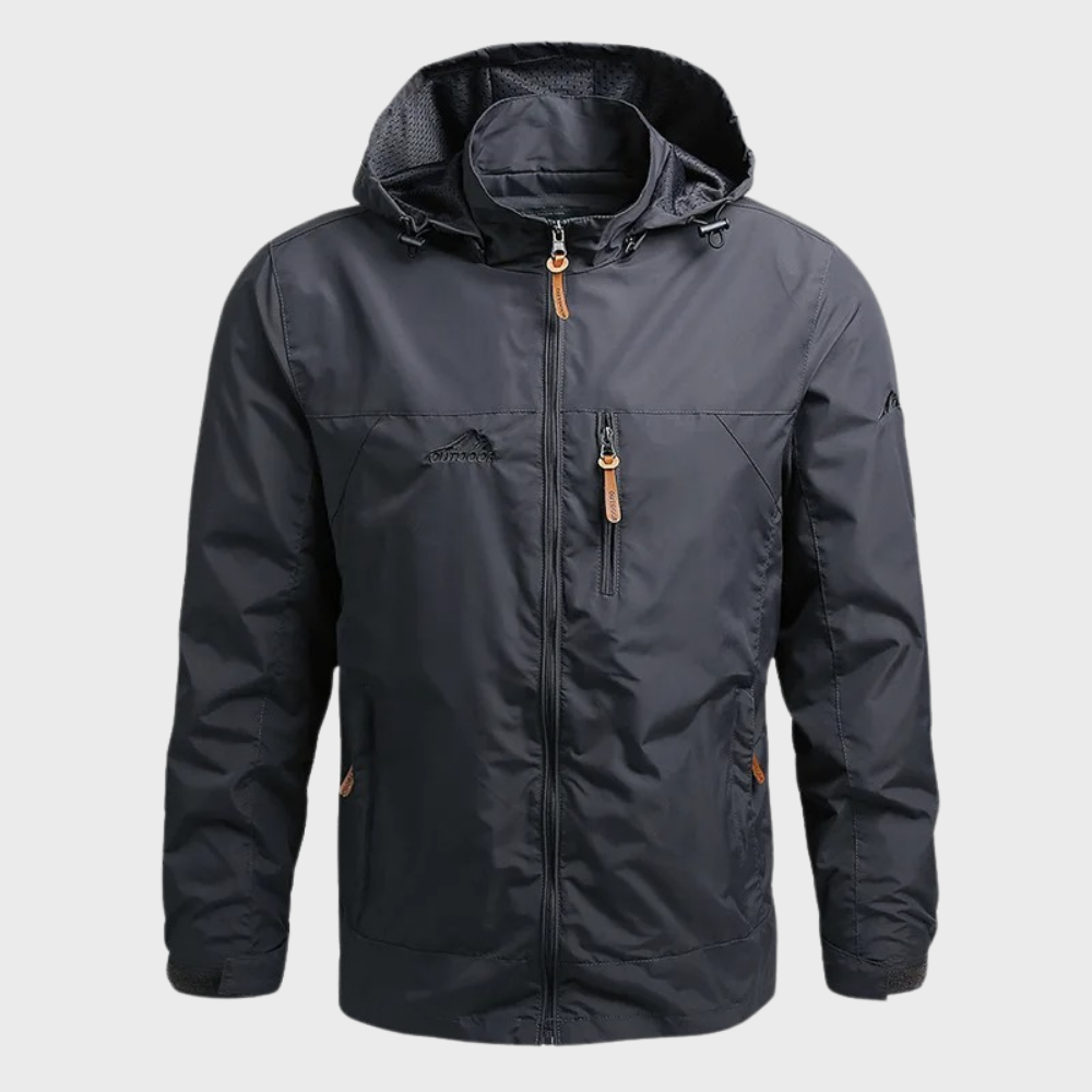 Henri: Moderne, wasserdichte Herrenjacke