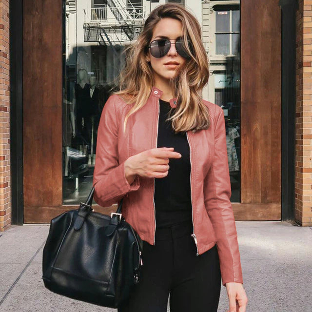 Krohn-e | Elegante Lederjacke - Zeitloser Stil