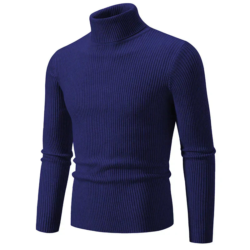 Krohn-e | Rollkragenpullover Baumwolle Stilvoll, Warm