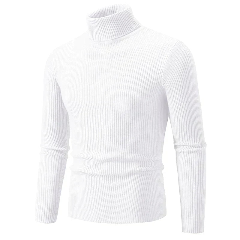 Krohn-e | Rollkragenpullover Baumwolle Stilvoll, Warm
