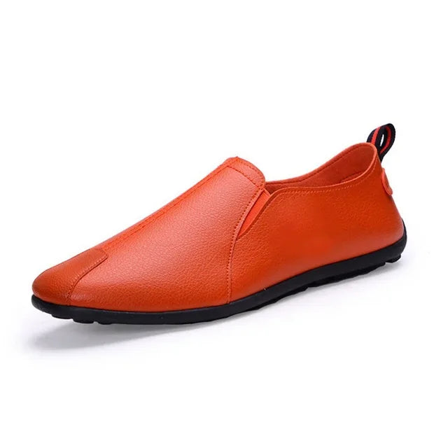 Men's Leather Slippers by UrbanEase