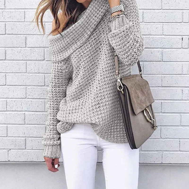 Krohn-e | Fall Off Shoulder Pullover