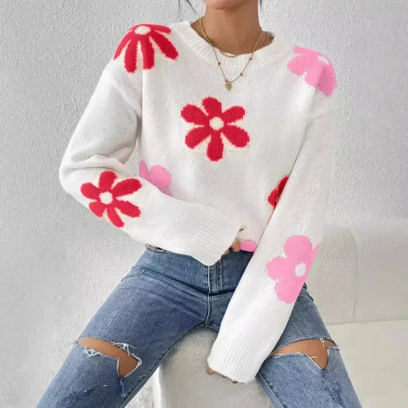 Mesut Blütenpullover