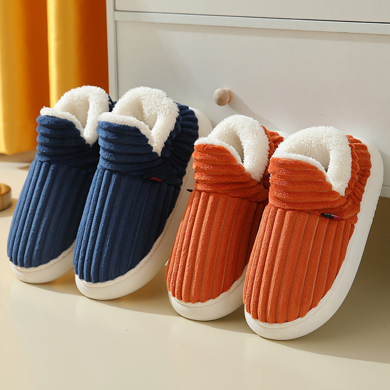 Warme Damen-Hausschuhe aus Fleece für den Winter
