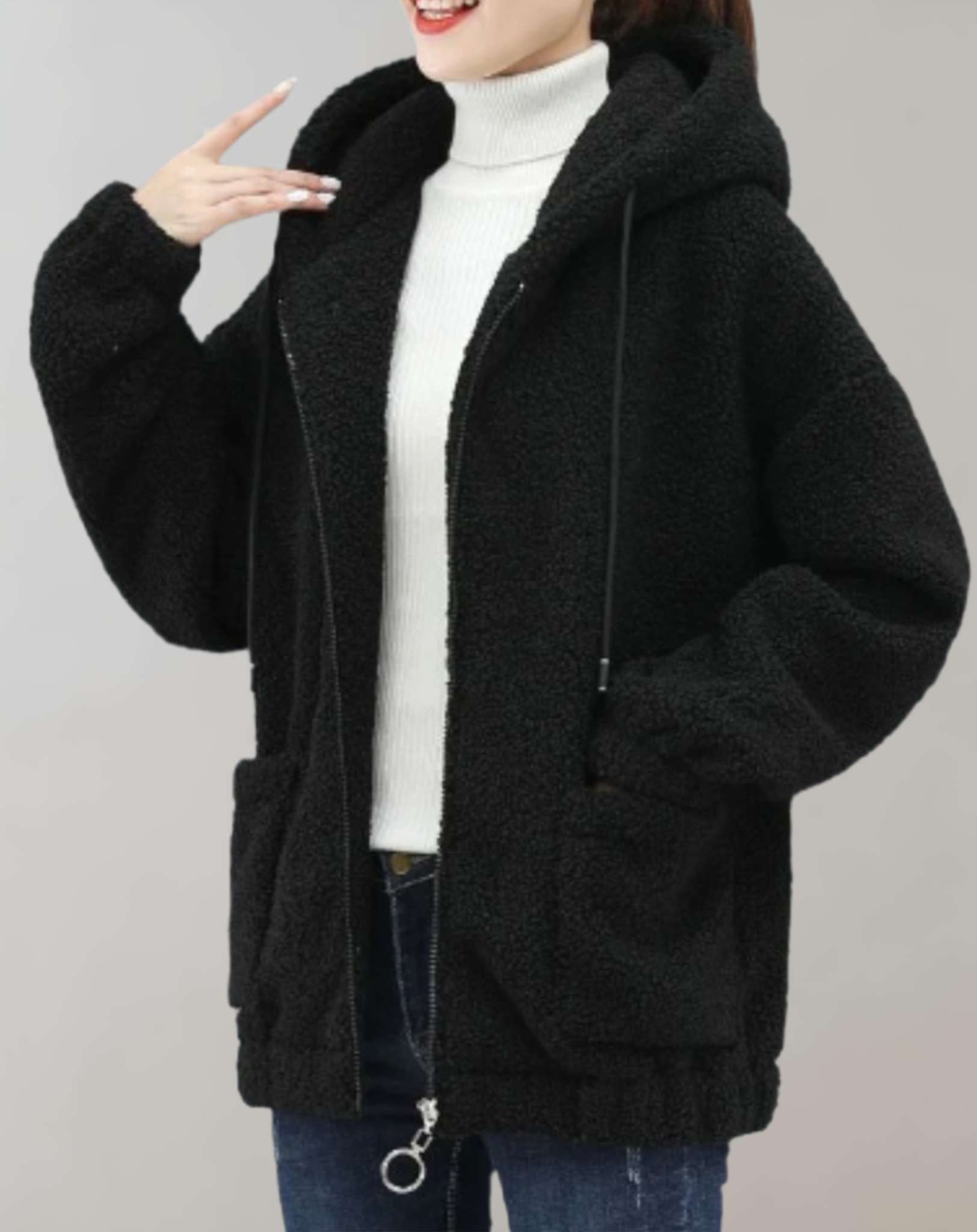 Krohn-e | Bequeme Fleecejacke für Frauen