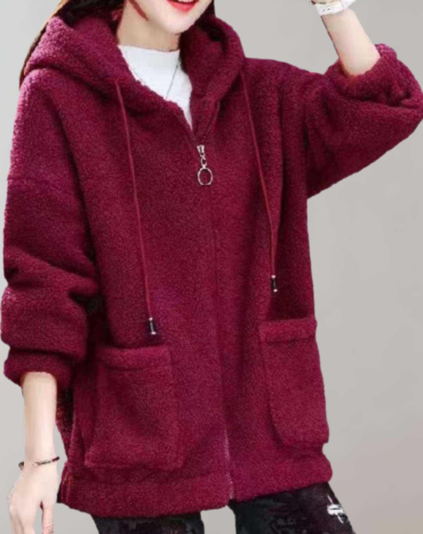 Krohn-e | Bequeme Fleecejacke für Frauen