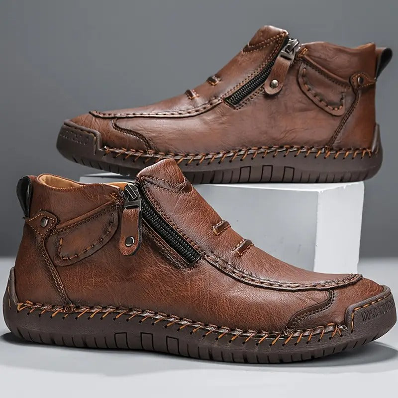 Saxon | Herren Lederschuhe Handgenäht Knöchelschuhe