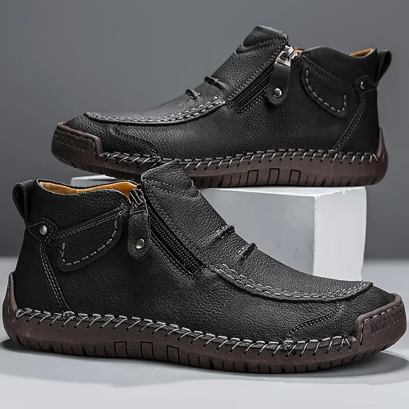 Saxon | Herren Lederschuhe Handgenäht Knöchelschuhe