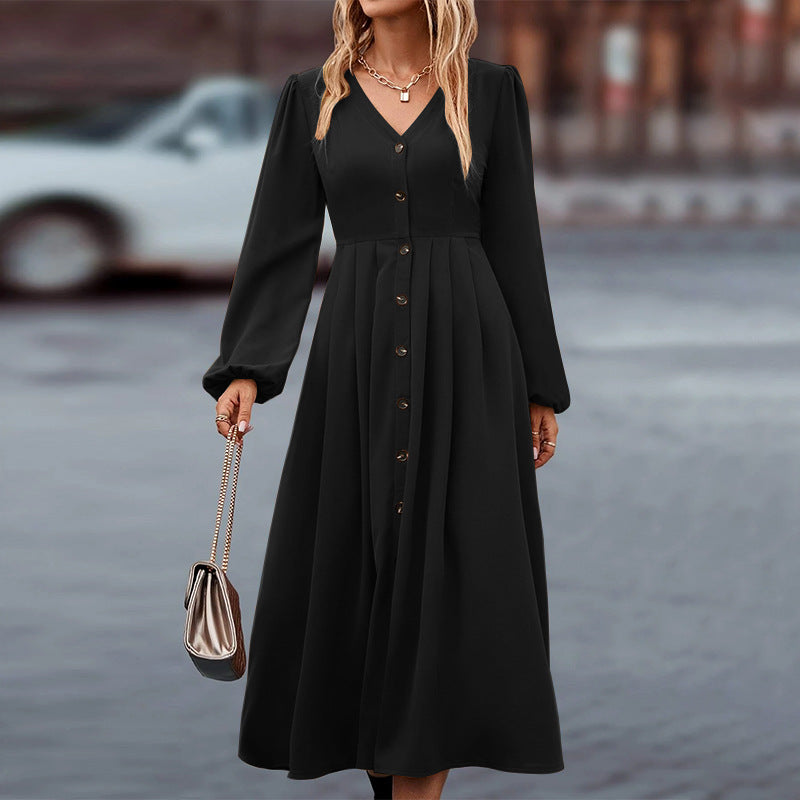 Stilvolles Herbstkleid