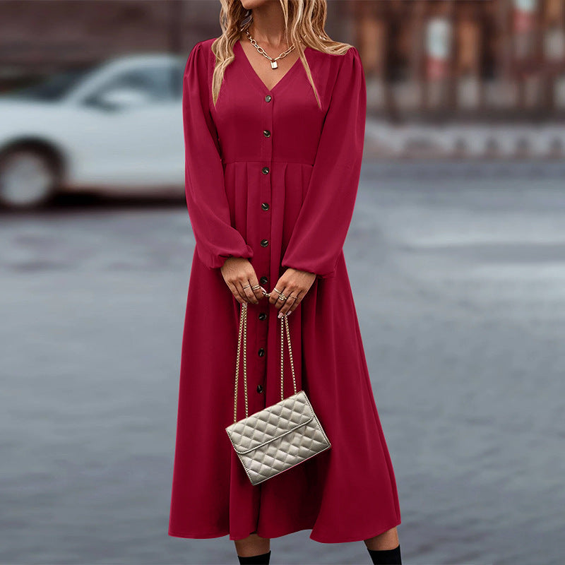 Stilvolles Herbstkleid