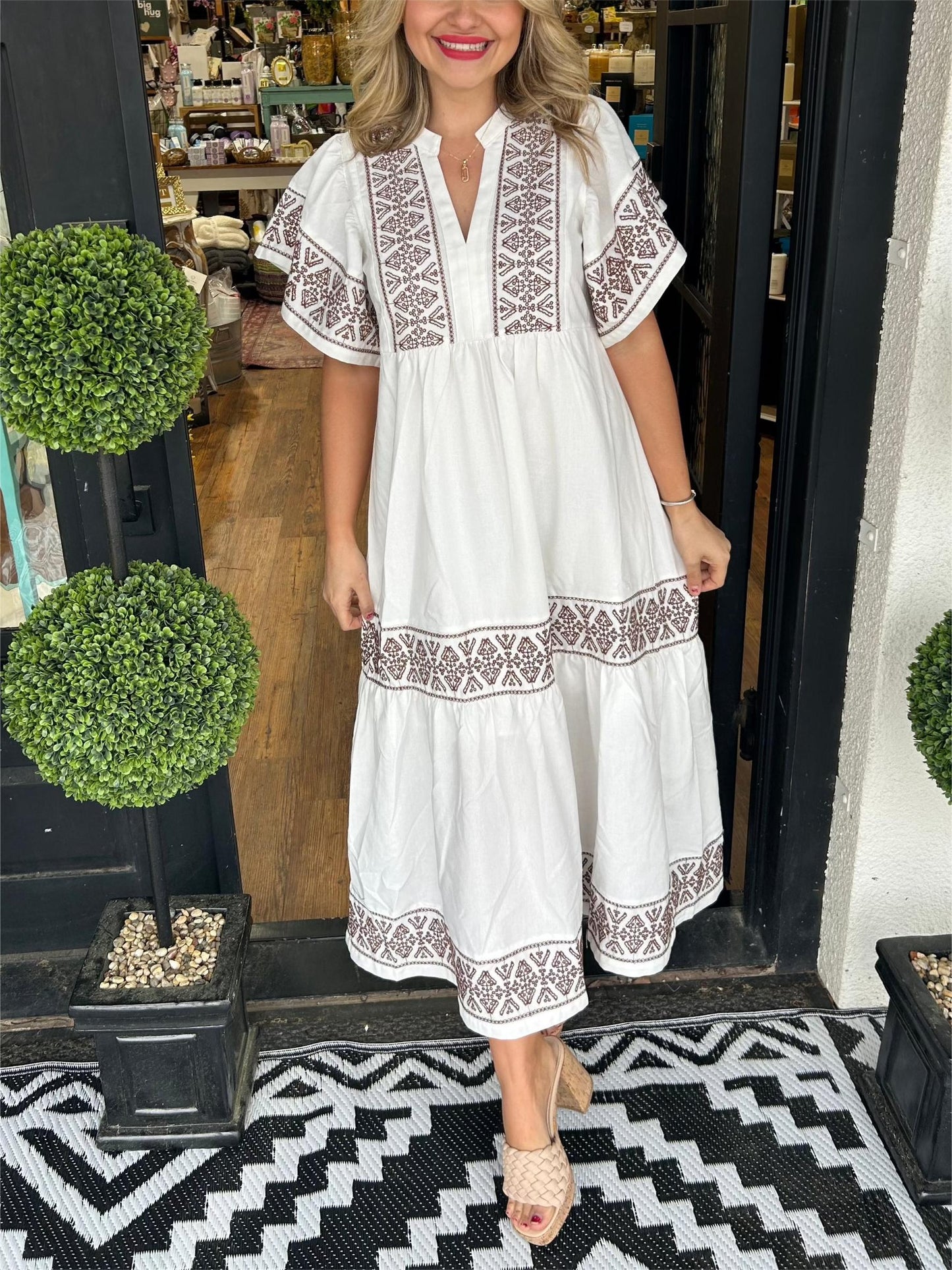 Maxikleid Adriana im Boho-Stil