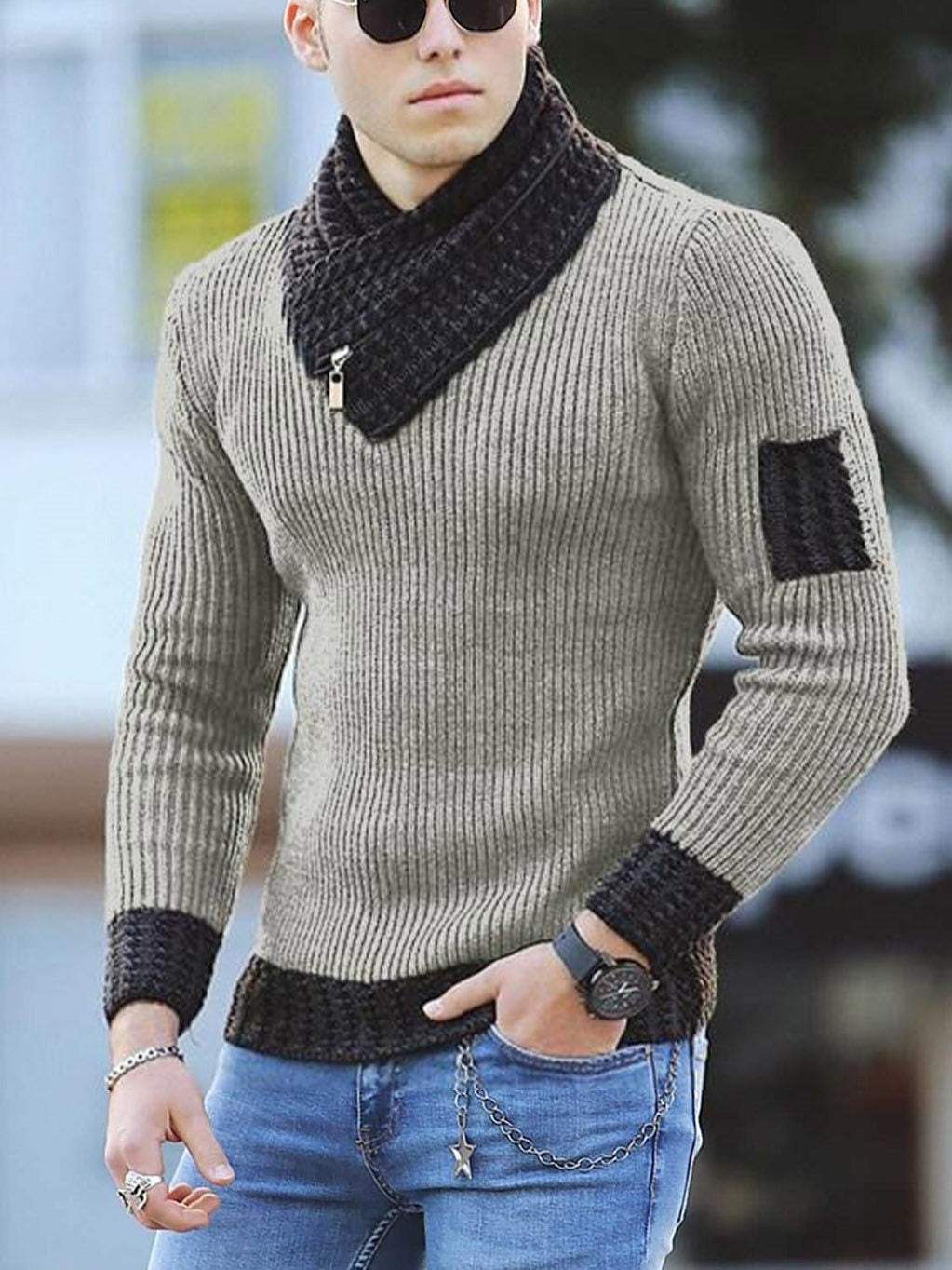 Herrenpullover im Vintage-Stil - Lawrence