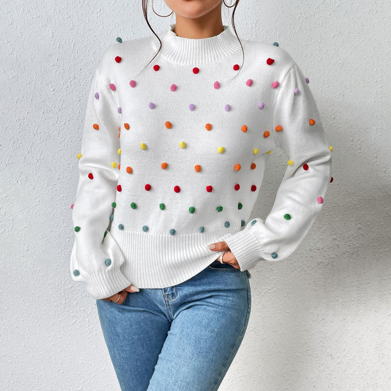 Krohn-e | Lässiger Strickpullover mit Weiter Passform