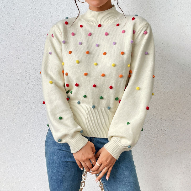 Krohn-e | Lässiger Strickpullover mit Weiter Passform