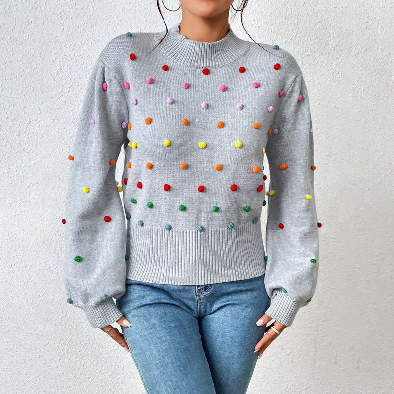 Krohn-e | Lässiger Strickpullover mit Weiter Passform