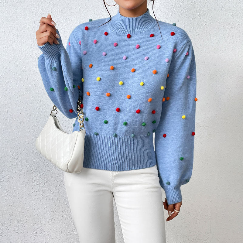 Krohn-e | Lässiger Strickpullover mit Weiter Passform