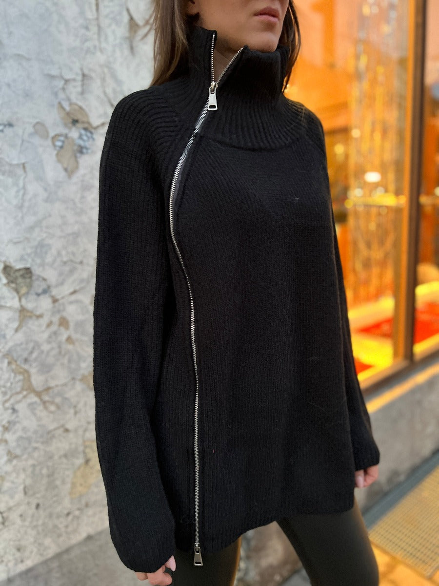 Bellindra Damen PU-Leder Kapuzenjacke