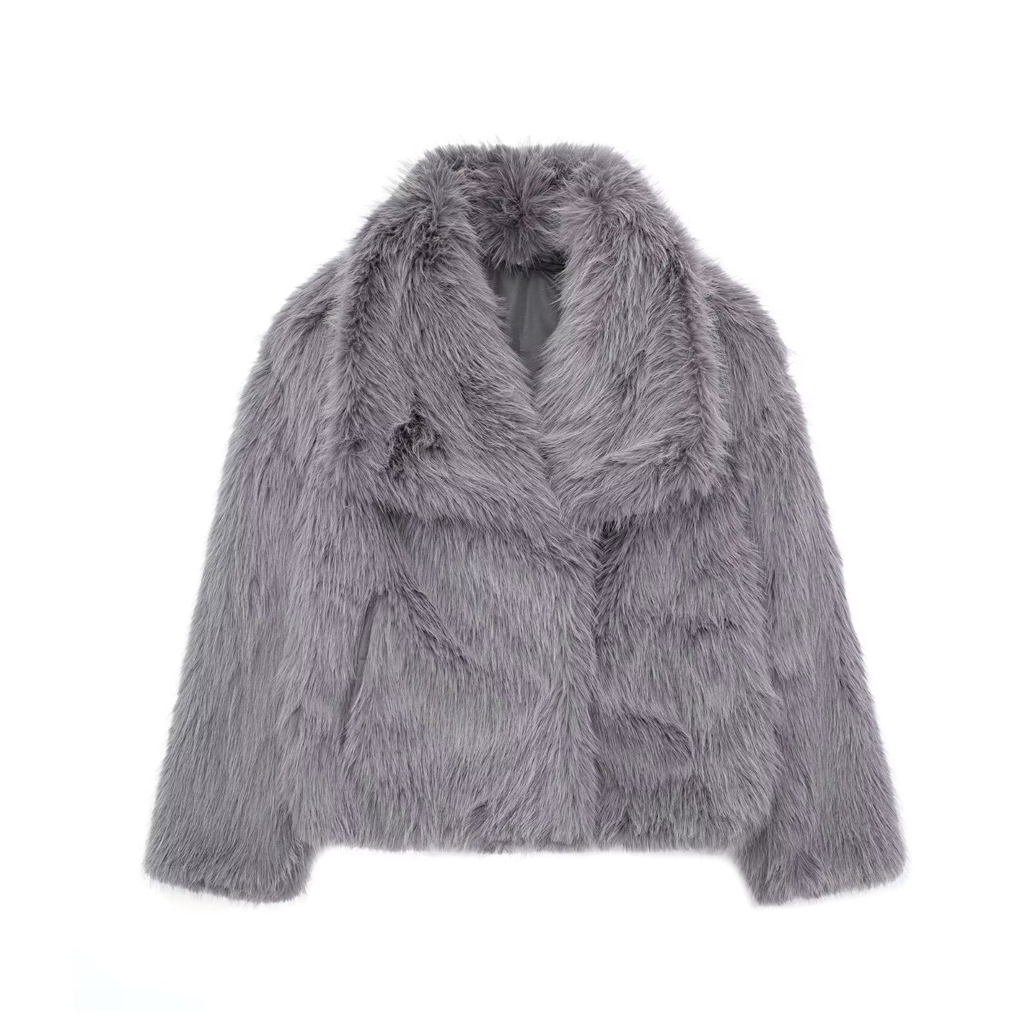 Krohn-e | Pelzjacke für Damen Luxus und Komfort Perfekt für Den Winter