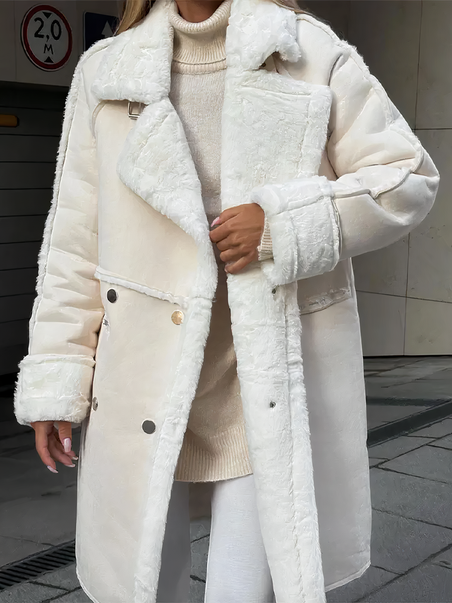 Krohn-e | Winddichter Teddy Mantel