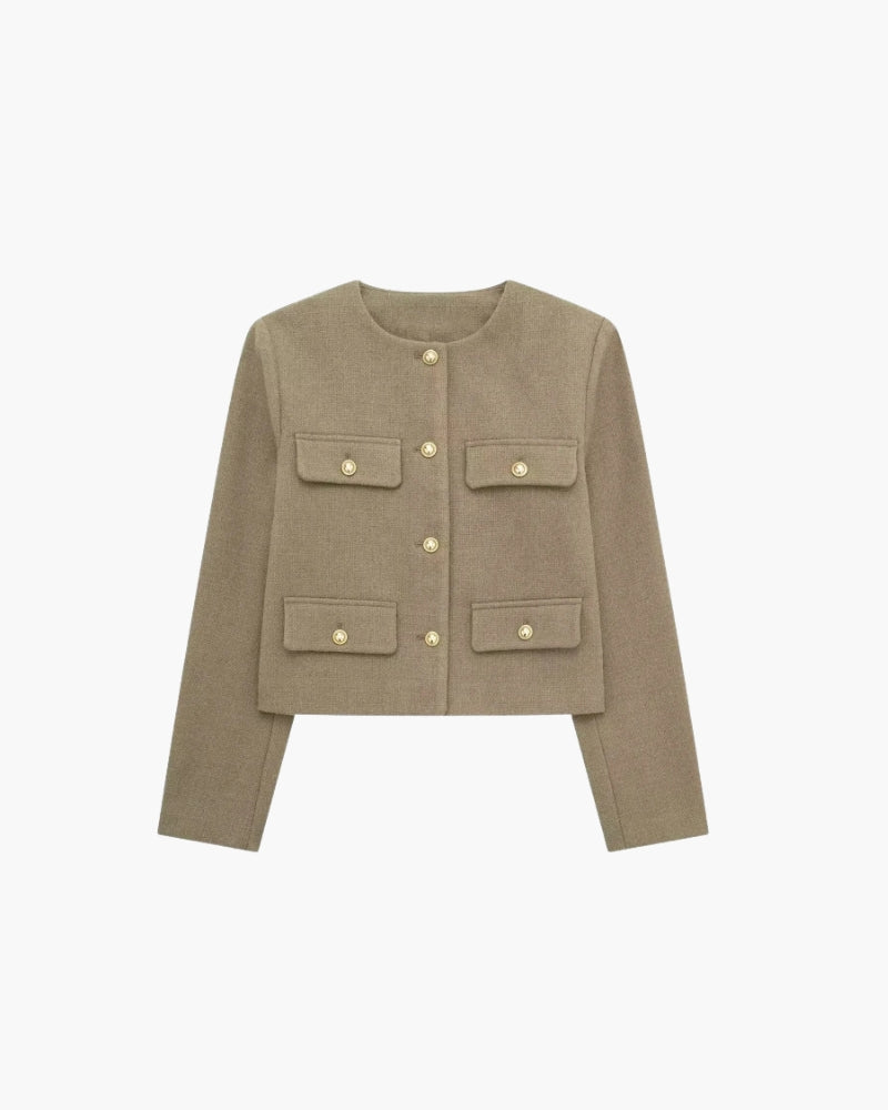 Krohn-e | Kurz Maßgeschneiderte Damenblazer