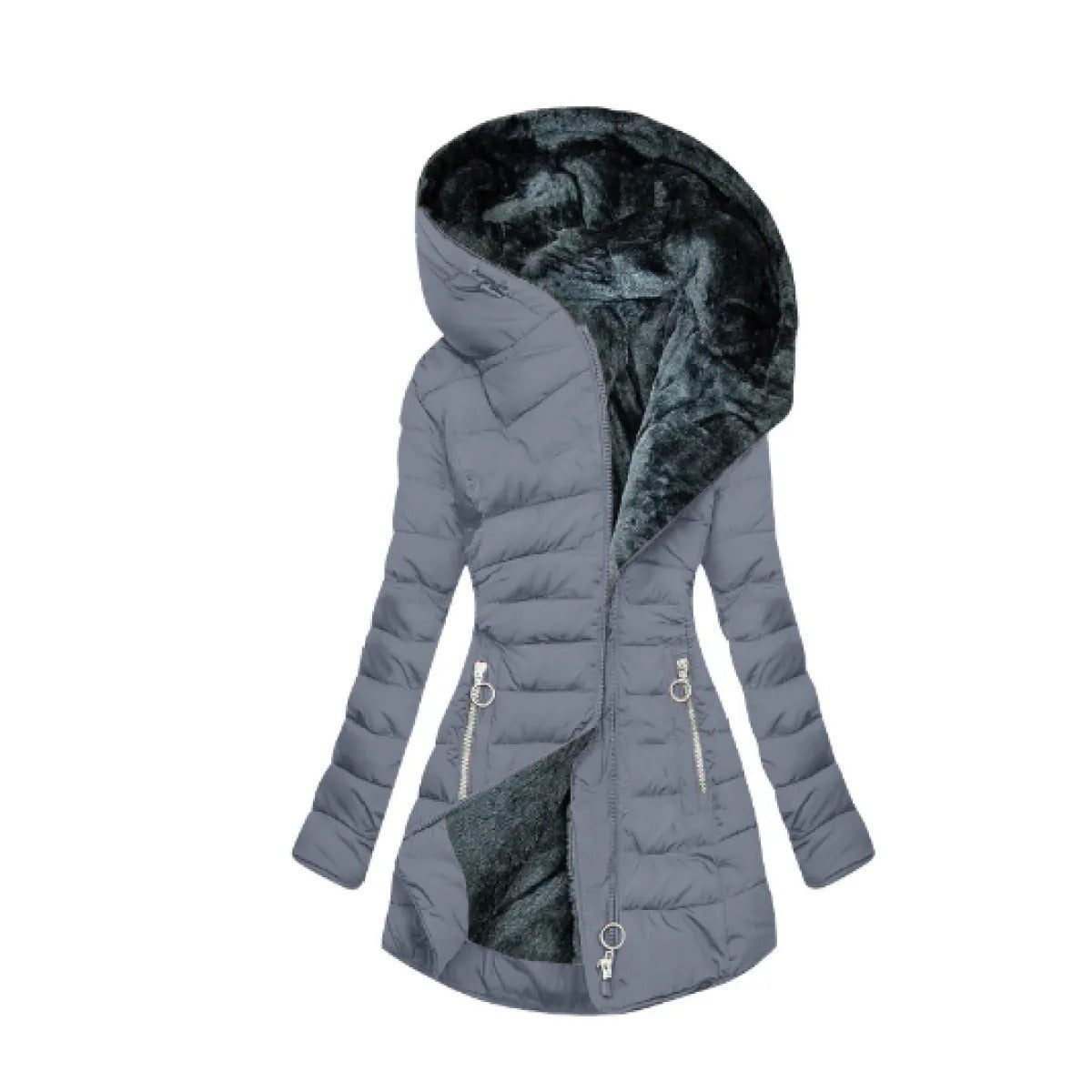 Krohn-e | Gianna Gesteppte Fleecejacke Für Damen