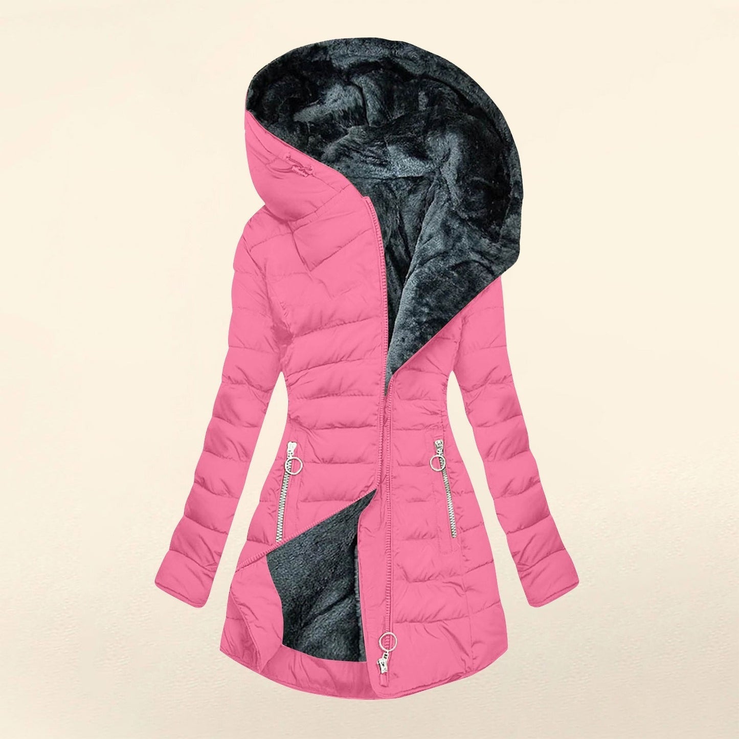 Krohn-e | Gianna Gesteppte Fleecejacke Für Damen
