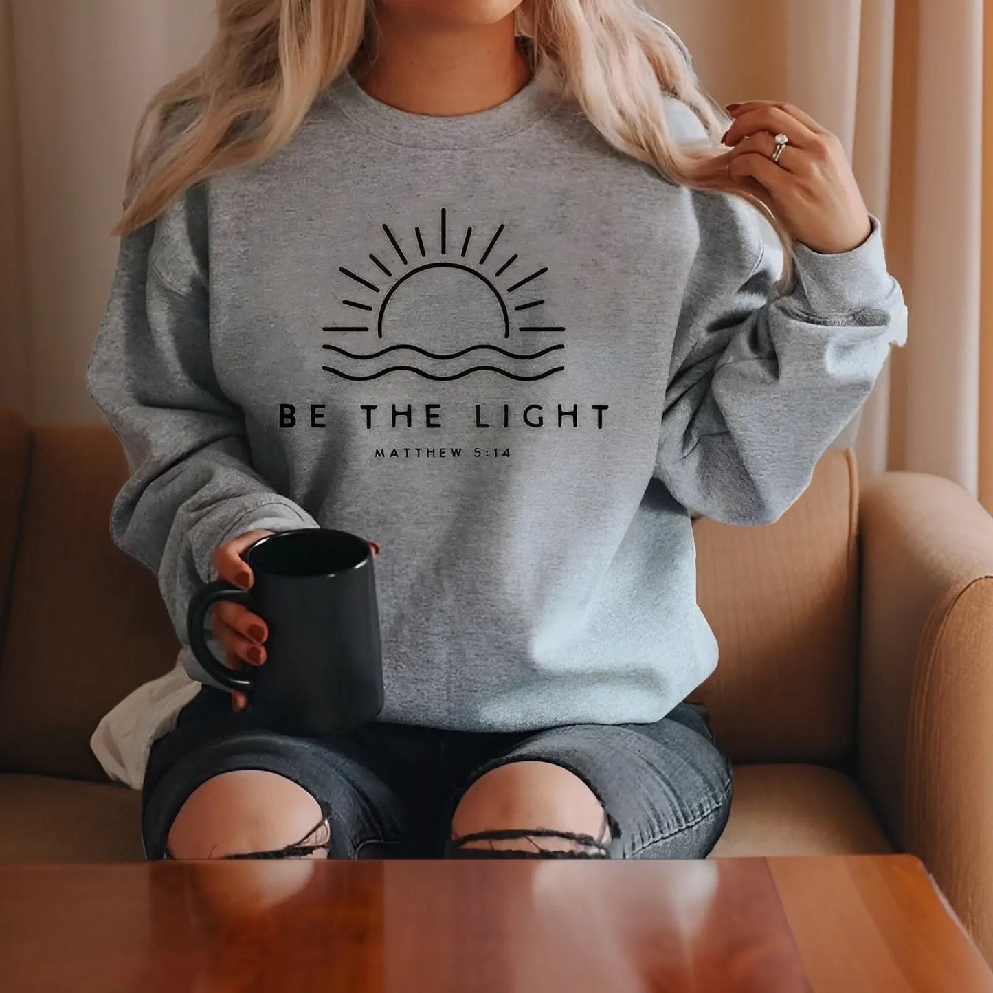 Sweatshirt with Bible Verse | Fudus