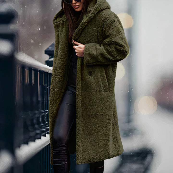 Winterjacke für Frauen aus Teddyfell – Jaylin