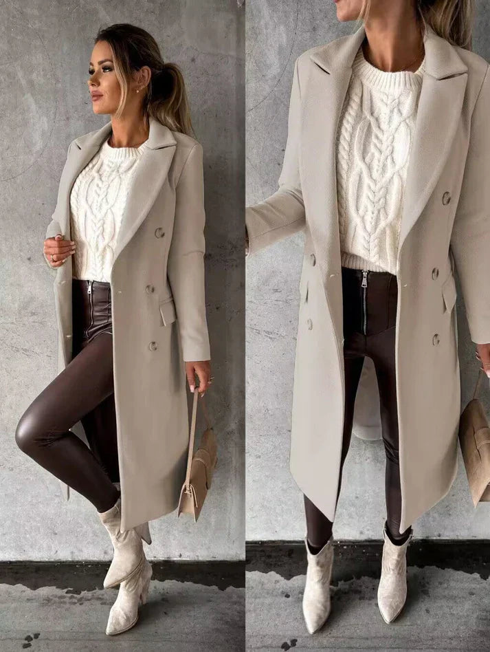 Krohn-e | Eleganter Wintermantel für Damen