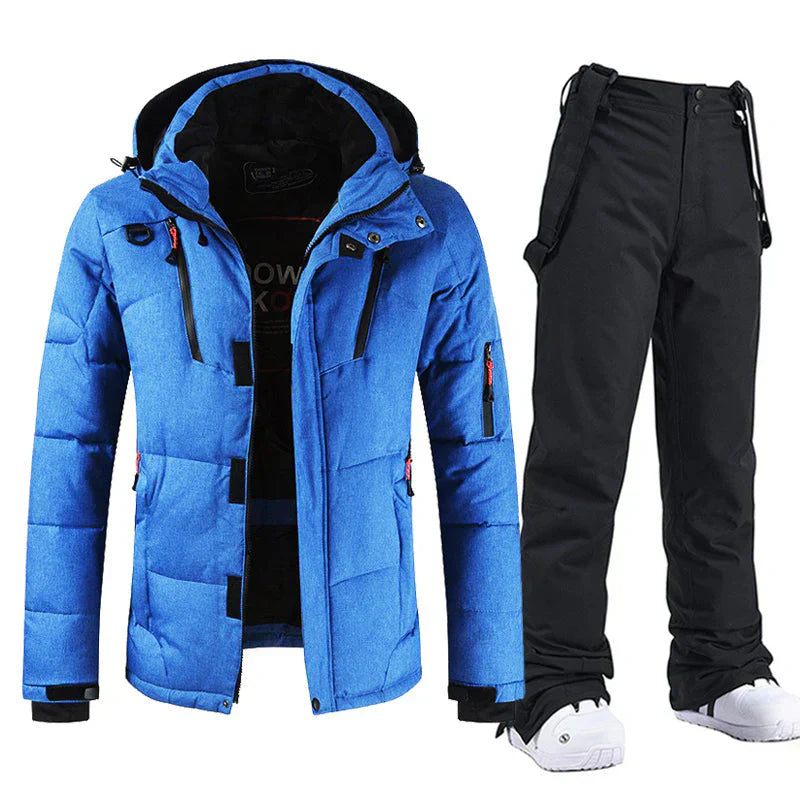 Herren Ski-Set: Wasser- und windabweisende Jacke und Hose