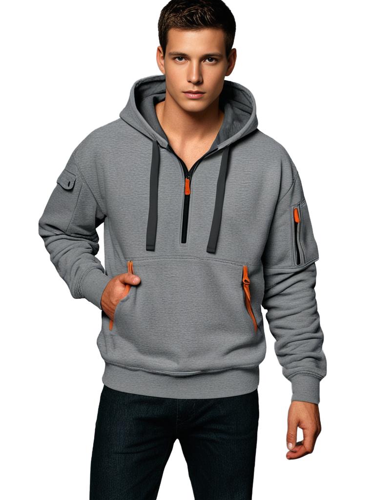 Moderner Herren Kapuzenpullover mit hohem Tragekomfort