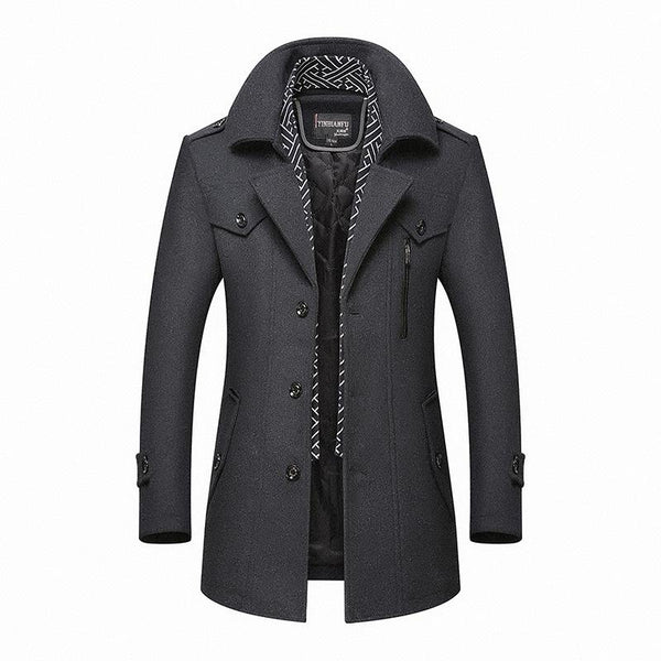 Elegantes, zeitloses Herren-Mantelmodell