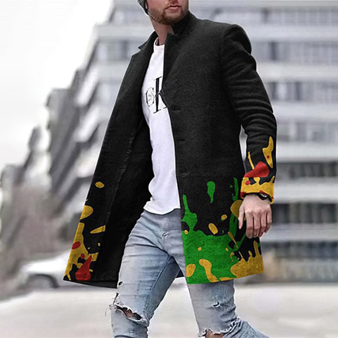 Elegantes Herren-Langmantel - JOHN