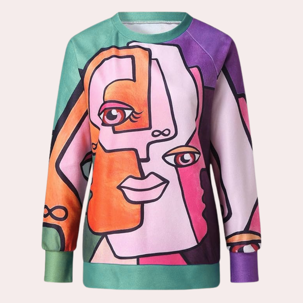 Stylisches Damen-Sweatshirt für entspannte Eleganz von Fudus